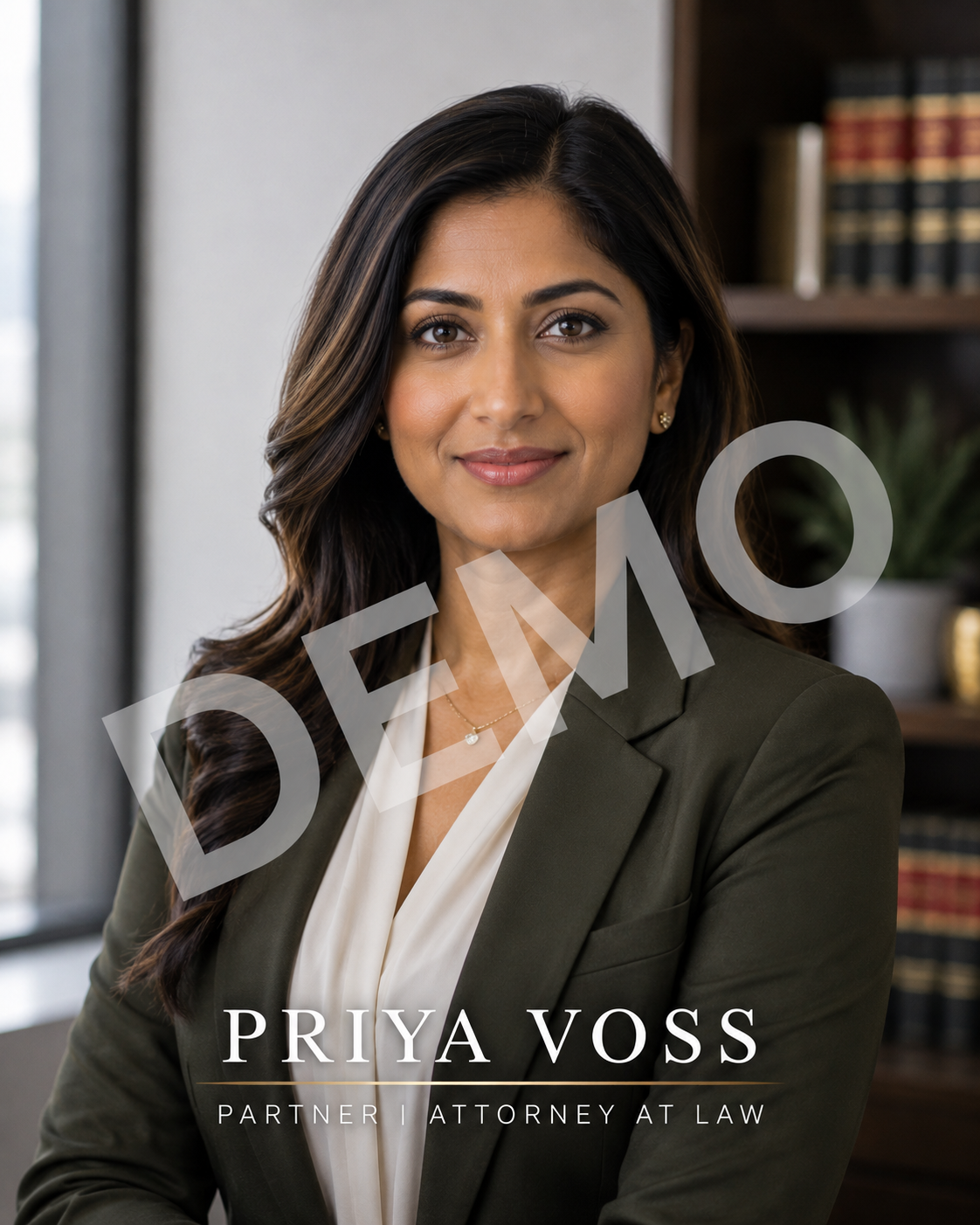 Portrait of Priya Voss